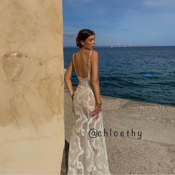 Zara LONG SLIP DRESS - Picture 4 of 16